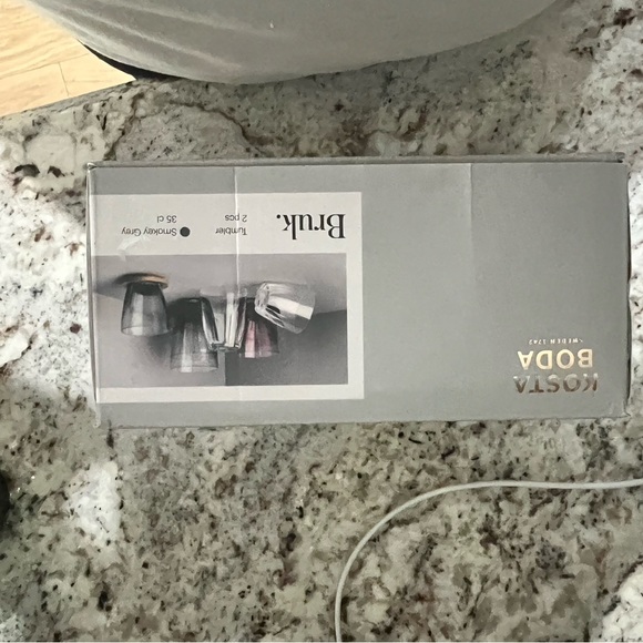 Kosta Boda Bruk Large Tumbler, Set of 2 (2 sets available) - Picture 3 of 5